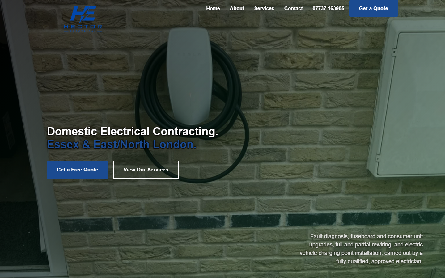 Hector Electrical website